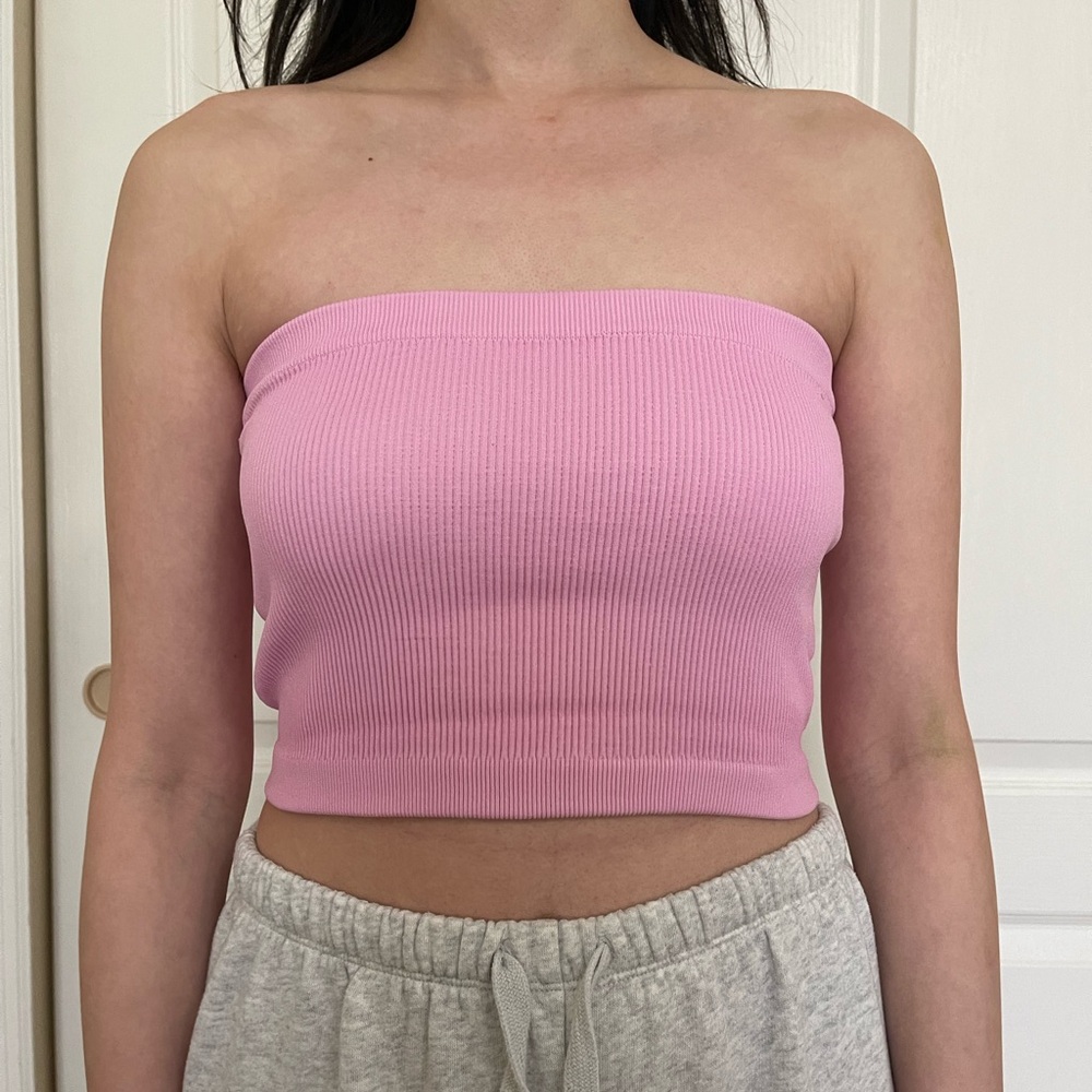 Cotton on Pink Tube Top